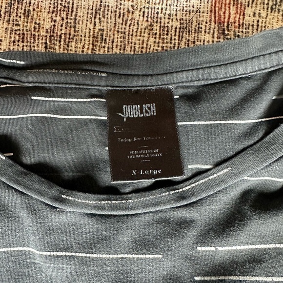 Publish Striped T-Shirt - Picture 2 of 5